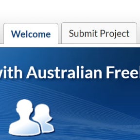 Click on "Submit Project."