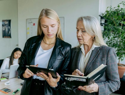 Trabalho meio período e integral
