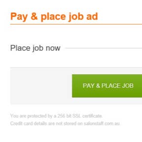 Pay and post your job ad.