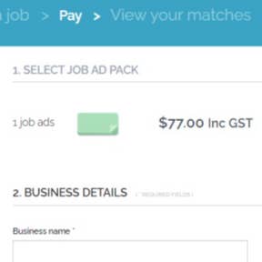 Pay for your job ad.