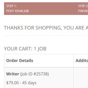 Pay for your job ad.