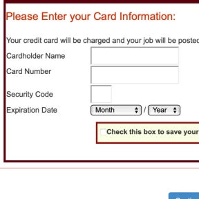 Pay for your job post.