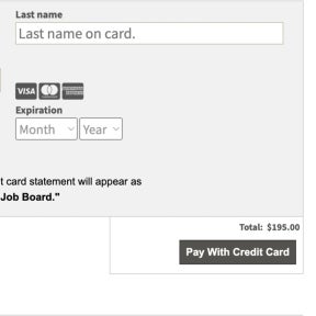 Pay for you listing.