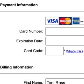 Pay for your purchase.