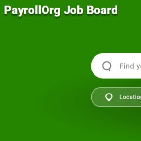 Go to the PayrollOrg Job Board website.