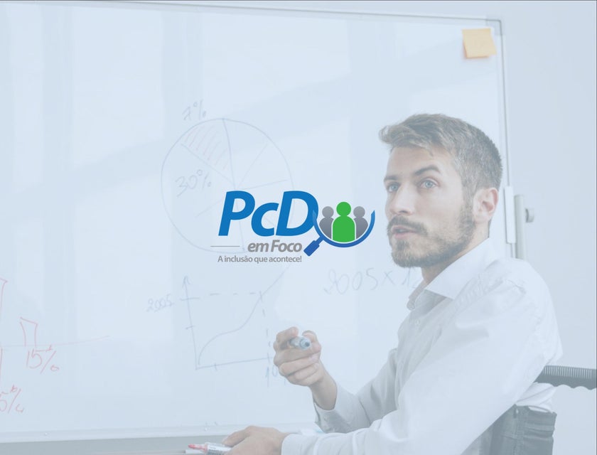 Logotipo do PcD em Foco.