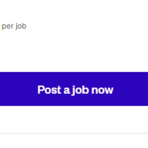 Select a job posting plan.