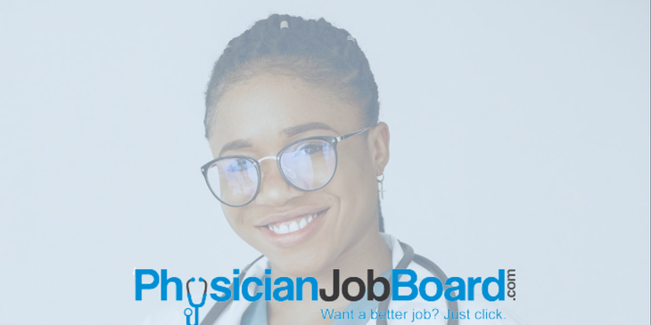 PhysicianJobBoard.com logo.