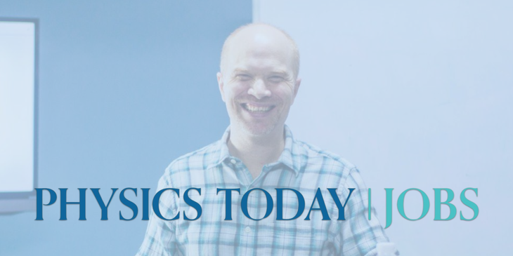 Physics Today Jobs logo.