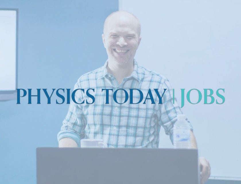 Physics Today Jobs logo.