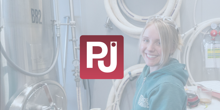 Pink Jobs logo.