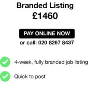 Select a job posting package.