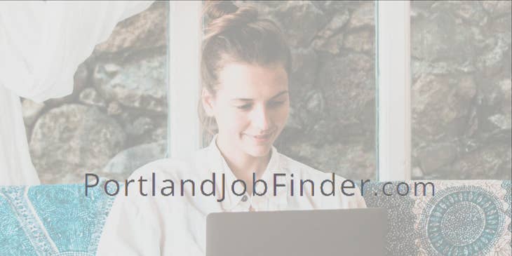 PortlandJobFinder.com logo.