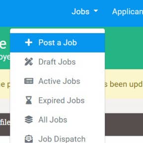 Post a job.
