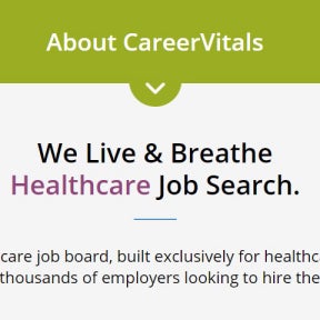 Target dedicated job boards for healthcare professionals.