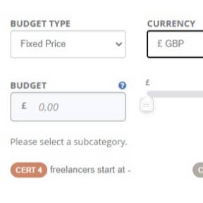 Set a budget.