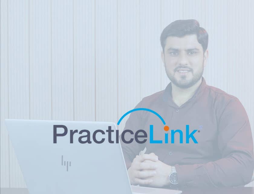 PracticeLink logo.