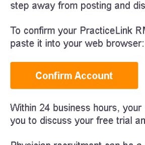Go to your email account.