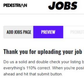 Preview your post.