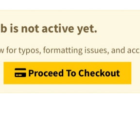 Proceed to checkout.