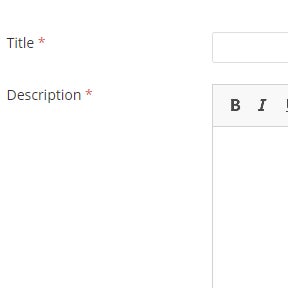 Fill out the online job posting form.