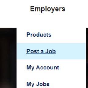 Click on "Post a Job."