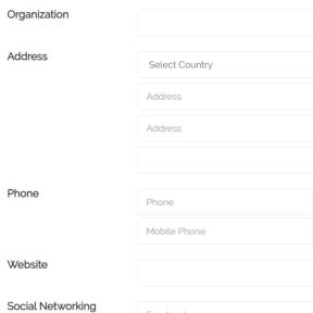 Provide your business details.