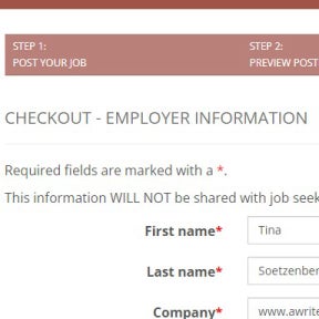 Provide your employer information.