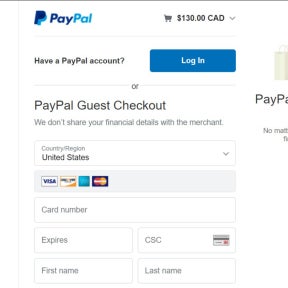 Provide your payment details.