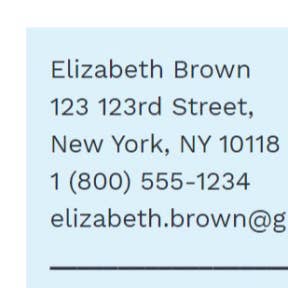 Provide your personal information.