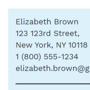 Provide your personal information.