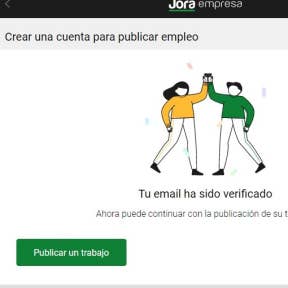 Publica tu anuncio de empleo.