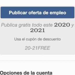 Publica una vacante.