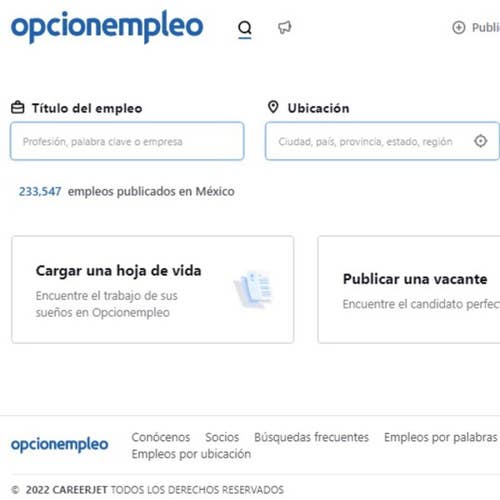 Cómo publicar un empleo en Opcionempleo: