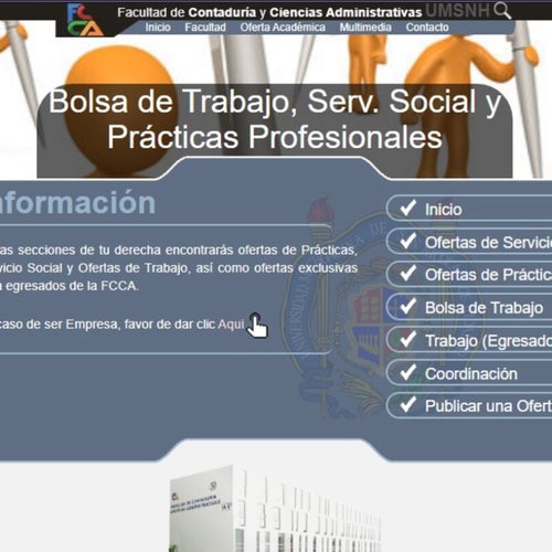 Publicar una vacante en la Bolsa de Trabajo FCCA: