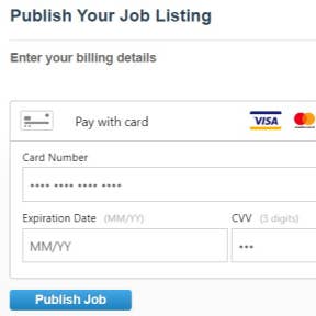 Publish your job post.