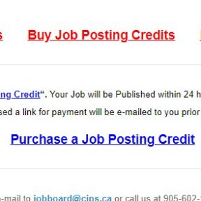 Buy job posting credits.