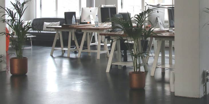 Una oficina de una empresa.