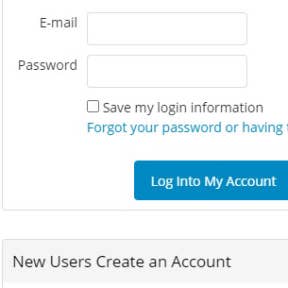 Log in or create an account.