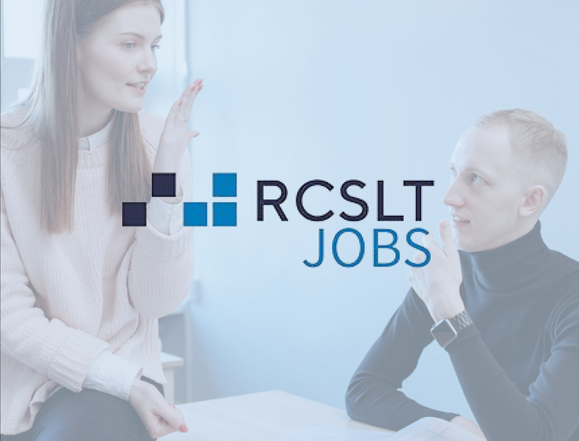 RCSLT Jobs logo.
