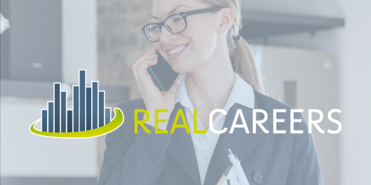 Real Careers logo.