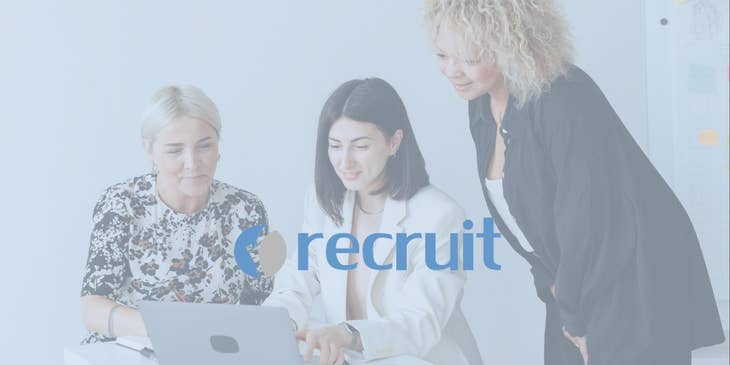 Recruit.net logo.