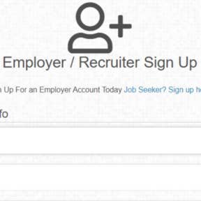 Create an account.