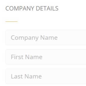 Provide your company details.