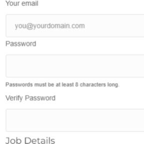 Register for an account.