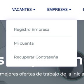 Registra a tu empresa.
