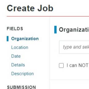 Fill in the submission form.