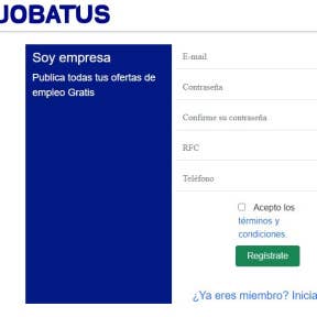 Rellenar el formulario.