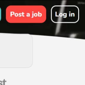 Click on "Post a job" on the home page.