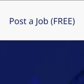 Click on "Post a Job (FREE)."